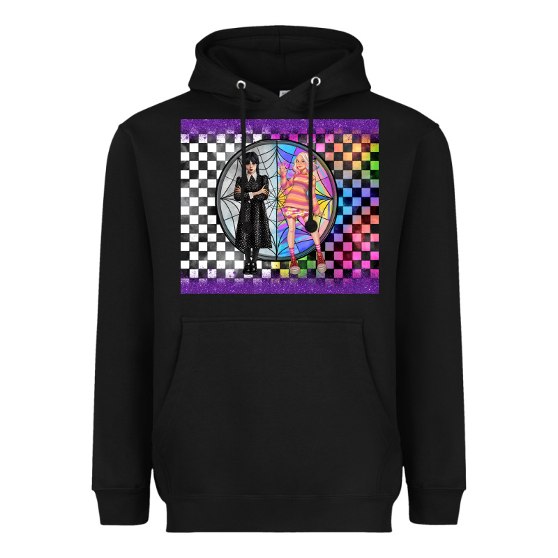 Gothic Girl Horror Family Heavyweight Hoodie by TumblerDesignByShophia | Teevron