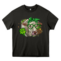 Asphalt Charolais St. Patrick's Day Heavy Core Tee - OliviaCreatesArt