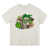 Cream Charolais St. Patrick's Day Heavy Core Tee - OliviaCreatesArt