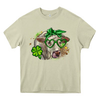 Mossy Charolais St. Patrick's Day Heavy Core Tee - OliviaCreatesArt