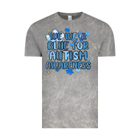 Cloud Rock we wear blue for autism awareness Vintage Tee - MaliasSmallBusiness
