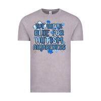 Vintage Zinc we wear blue for autism awareness Vintage Tee - MaliasSmallBusiness