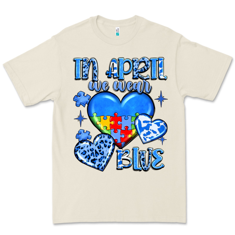 In April We Wear Blue Premium Tee by JahusDesignShop | Teevron