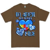 Cacao in april we wear blue Premium Tee - JahusDesignShop
