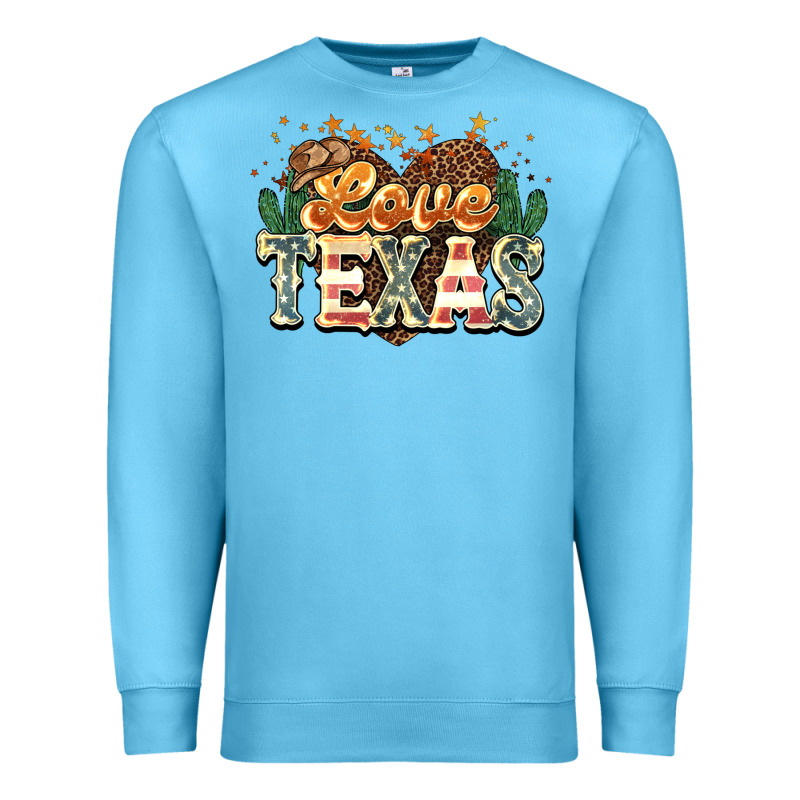 Love Texas 4th Of July Premium Sweatshirt by HowdyJamesFarm | Teevron