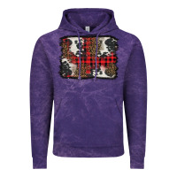 Cloud Purple Christmas red plaid background Vintage Hoodie - BarkalooDesign
