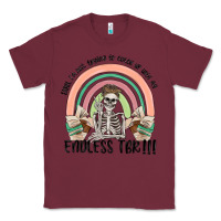 Burgundy endless tbr Classic Tee - MaliasSmallBusiness