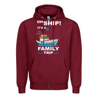 Burgundy Oh Ship, It's My Birthday Zipper Hoodie - Bettercallsaul