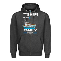 Charcoal Heather Oh Ship, It's My Birthday Zipper Hoodie - Bettercallsaul