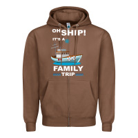 Chestnut Oh Ship, It's My Birthday Zipper Hoodie - Bettercallsaul
