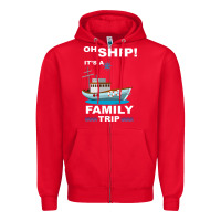 Red Oh Ship, It's My Birthday Zipper Hoodie - Bettercallsaul
