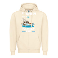 Sandshell Oh Ship, It's My Birthday Zipper Hoodie - Bettercallsaul