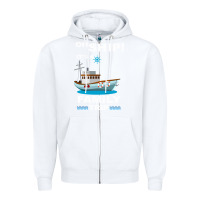 White Oh Ship, It's My Birthday Zipper Hoodie - Bettercallsaul