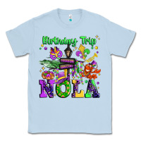 Dusty Blue birthday trip nola Classic Tee - JahusDesignShop