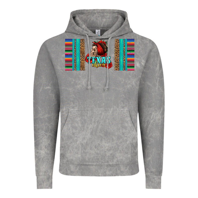 Texas Chica Skull With Bandana Vintage Hoodie by Jasminsmagicworld | Teevron