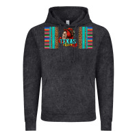 Vintage Black texas chica skull with bandana Vintage Hoodie - Jasminsmagicworld