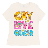 Bone gay love queer Ladies Tee - HRA Design Shop