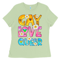 Matcha gay love queer Ladies Tee - HRA Design Shop