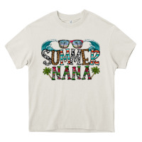 Cream summer nana Heavy Core Tee - CowhideDigitalArt