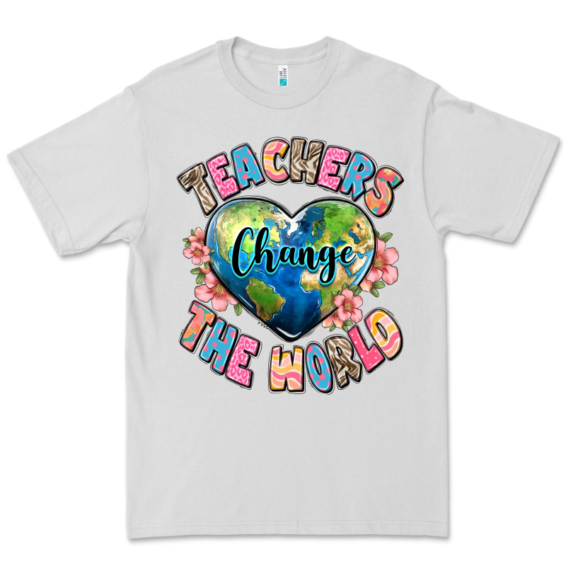 Teachers Change The World Premium Tee by JahusDesignShop | Teevron