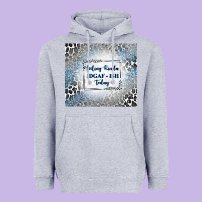 Feeling Kinda Idgaf Ish Today With Leopard And Gli Heavyweight Hoodie Designed By Tumblerdesignbyshophia