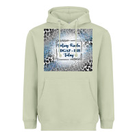 Matcha feeling kinda idgaf ish today with leopard and gli Heavyweight Hoodie - TumblerDesignByShophia