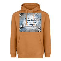 Meerkat feeling kinda idgaf ish today with leopard and gli Heavyweight Hoodie - TumblerDesignByShophia