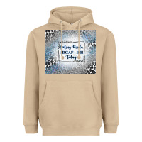 Mushroom feeling kinda idgaf ish today with leopard and gli Heavyweight Hoodie - TumblerDesignByShophia
