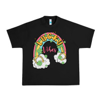 Black lucky vibes Urban Heavy Tee - MaliasSmallBusiness