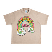 French Oak lucky vibes Urban Heavy Tee - MaliasSmallBusiness