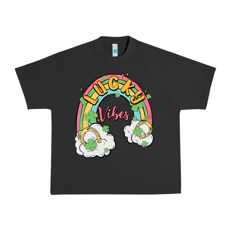 Lucky Vibes Urban Heavy Tee by MaliasSmallBusiness | Teevron