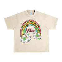 Sandshell lucky vibes Urban Heavy Tee - MaliasSmallBusiness