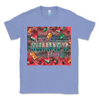 Colony Blue summer vibes Classic Tee - CowhideDigitalArt