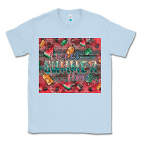 Dusty Blue summer vibes Classic Tee - CowhideDigitalArt