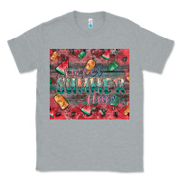 Heather Grey summer vibes Classic Tee - CowhideDigitalArt