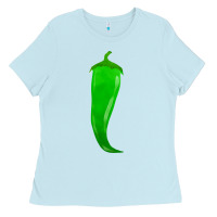 Baby Blue ananemi chilli pepper fa element Ladies Tee - FaDigitalArtStudio