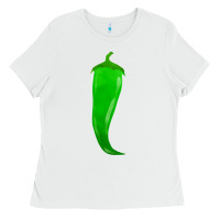 White ananemi chilli pepper fa element Ladies Tee - FaDigitalArtStudio