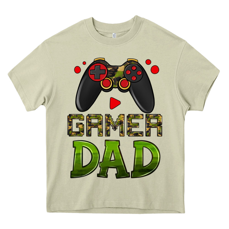 Gamer Dad Heavy Core Tee by HRA Design Shop | Teevron
