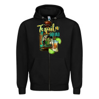 Black Tequila Squad Zipper Hoodie - Bettercallsaul