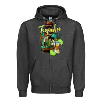 Charcoal Heather Tequila Squad Zipper Hoodie - Bettercallsaul