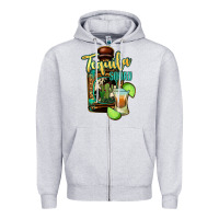 Heather Grey Tequila Squad Zipper Hoodie - Bettercallsaul