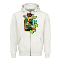 Oatmeal Heather Tequila Squad Zipper Hoodie - Bettercallsaul