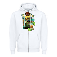 White Tequila Squad Zipper Hoodie - Bettercallsaul