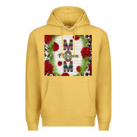 Antique Gold mexican mom with roses Premium Hoodie - TumblerDesignByShophia