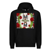 Black mexican mom with roses Premium Hoodie - TumblerDesignByShophia