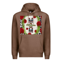 Chestnut mexican mom with roses Premium Hoodie - TumblerDesignByShophia
