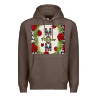 Coffee mexican mom with roses Premium Hoodie - TumblerDesignByShophia