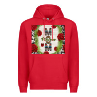 Red mexican mom with roses Premium Hoodie - TumblerDesignByShophia