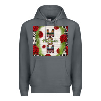 Rock mexican mom with roses Premium Hoodie - TumblerDesignByShophia
