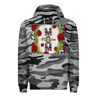 Slate Camo mexican mom with roses Premium Hoodie - TumblerDesignByShophia